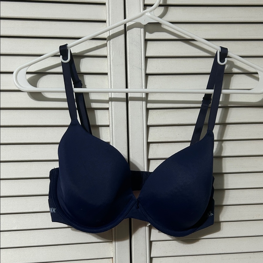 PINK Victoria's Secret Deep Blue Bra